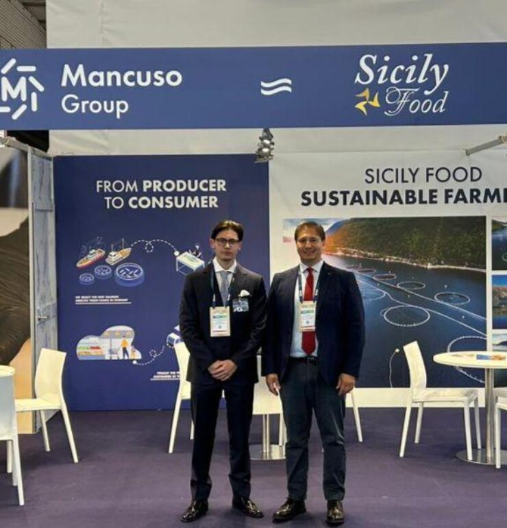 vincenzo Mancuso e Luca Parla al Sea food di Barcellona