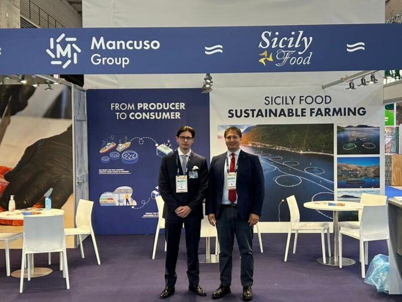 vincenzo Mancuso e Luca Parla al Sea food di Barcellona