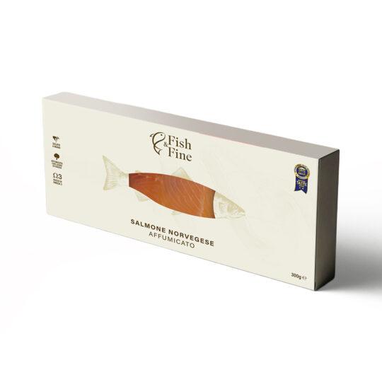 Salmone Norvegese Affumicato 300g – premium packaging